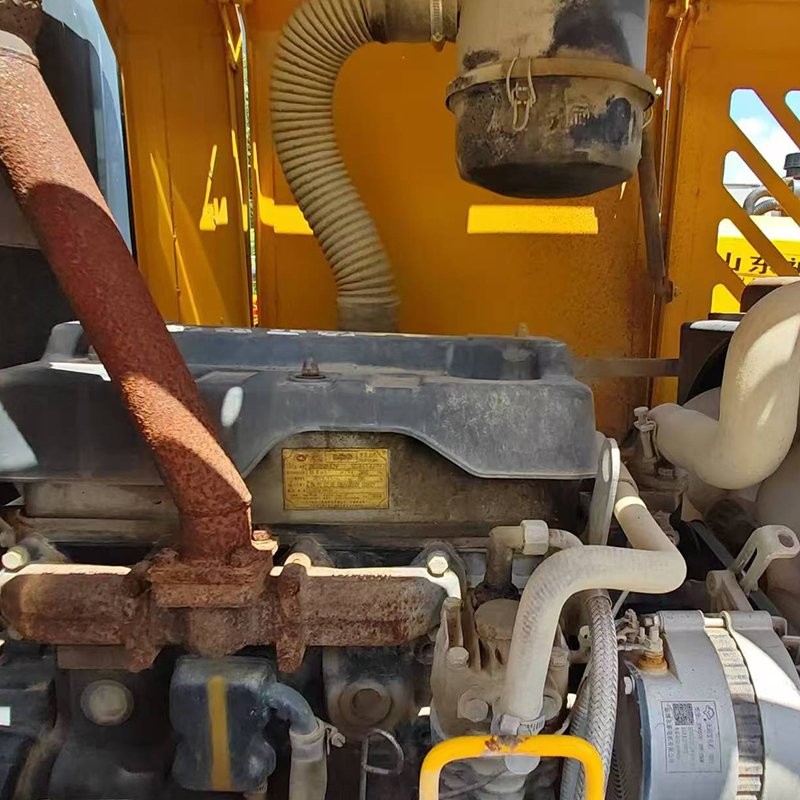 2019 Low Price Loader Turbocharged Engine High Quality 5T Lugong Wheel Loader for Sale