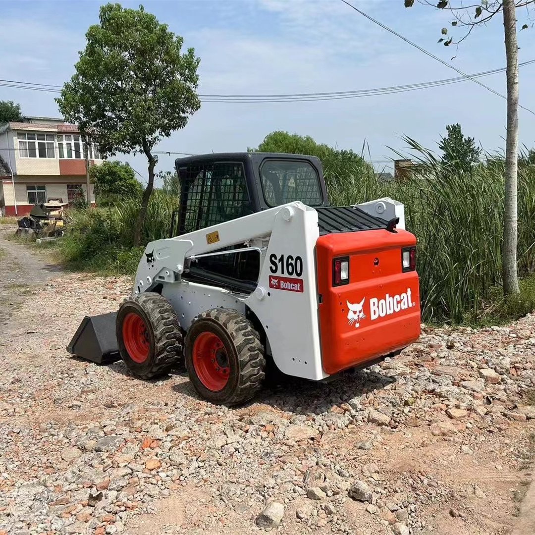 Used S160 Small Mini 1ton Skid Steer Loader with Kubota diesel engine s70 s130 s150 s185 for sale