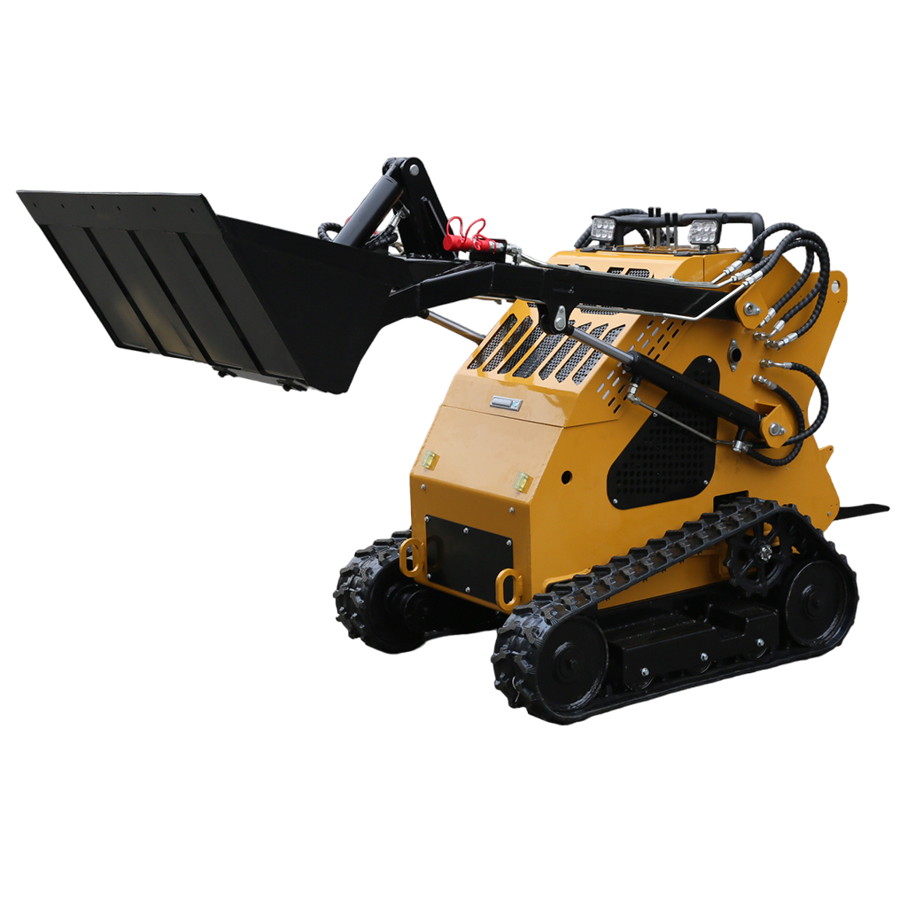 Shovel loading construction materials used 2 cylinders gasoline briggs&stratton skid steer loader price supplier