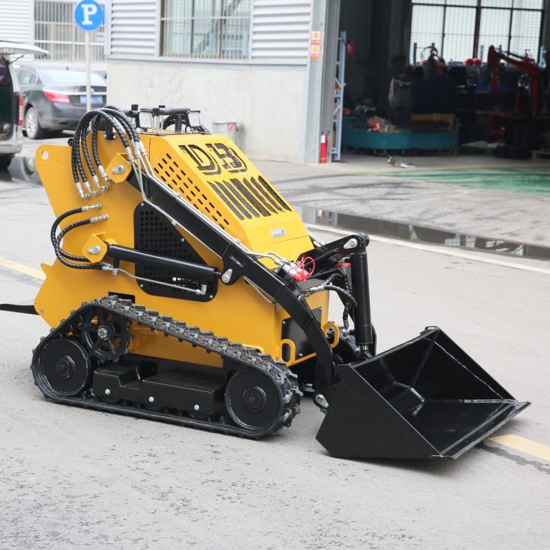 Shovel loading construction materials used 2 cylinders gasoline briggs&stratton skid steer loader price supplier