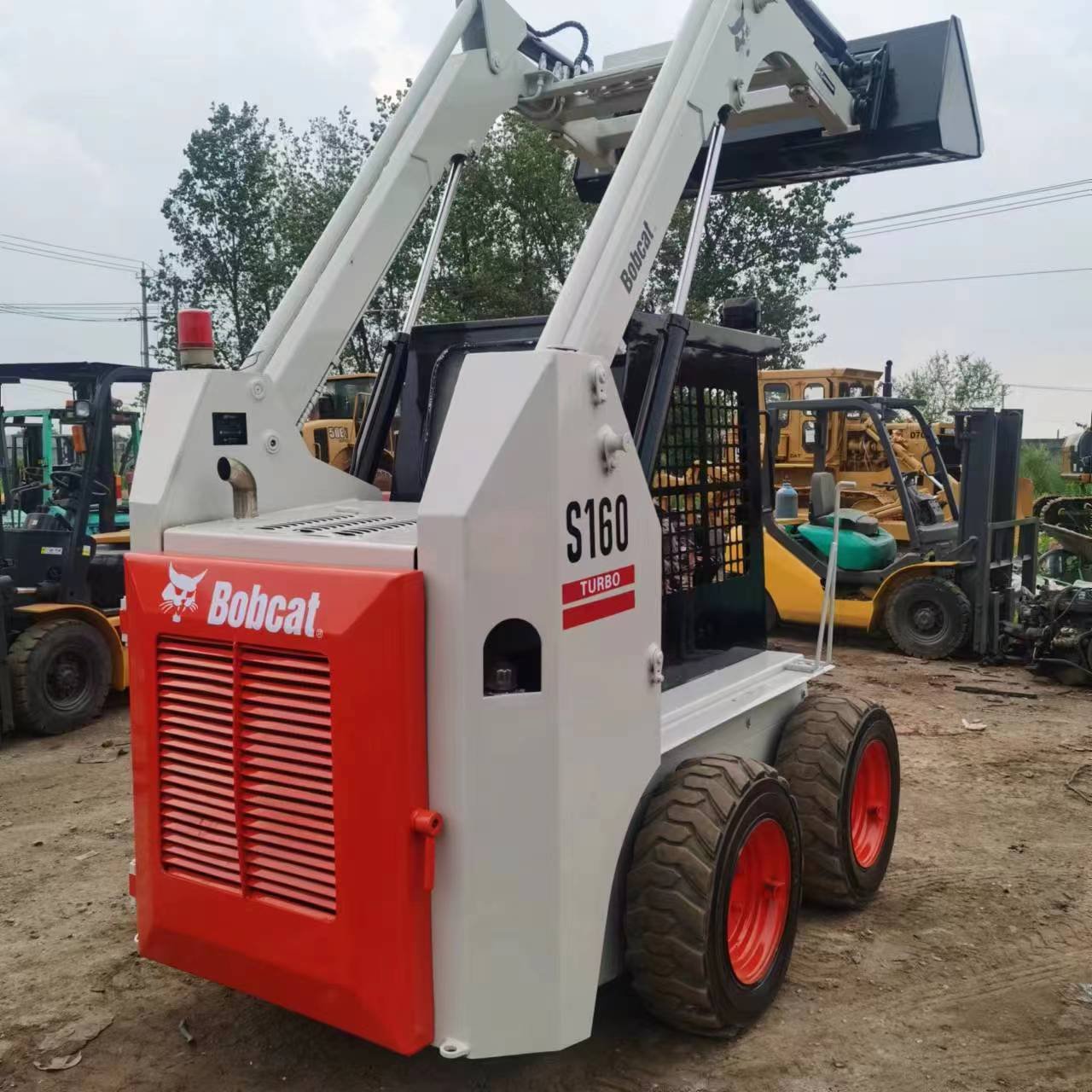 Used Small Loader Bobcat S160 Second Hand Skid Steer Loader Heavy Construction Equipment with Good Condition