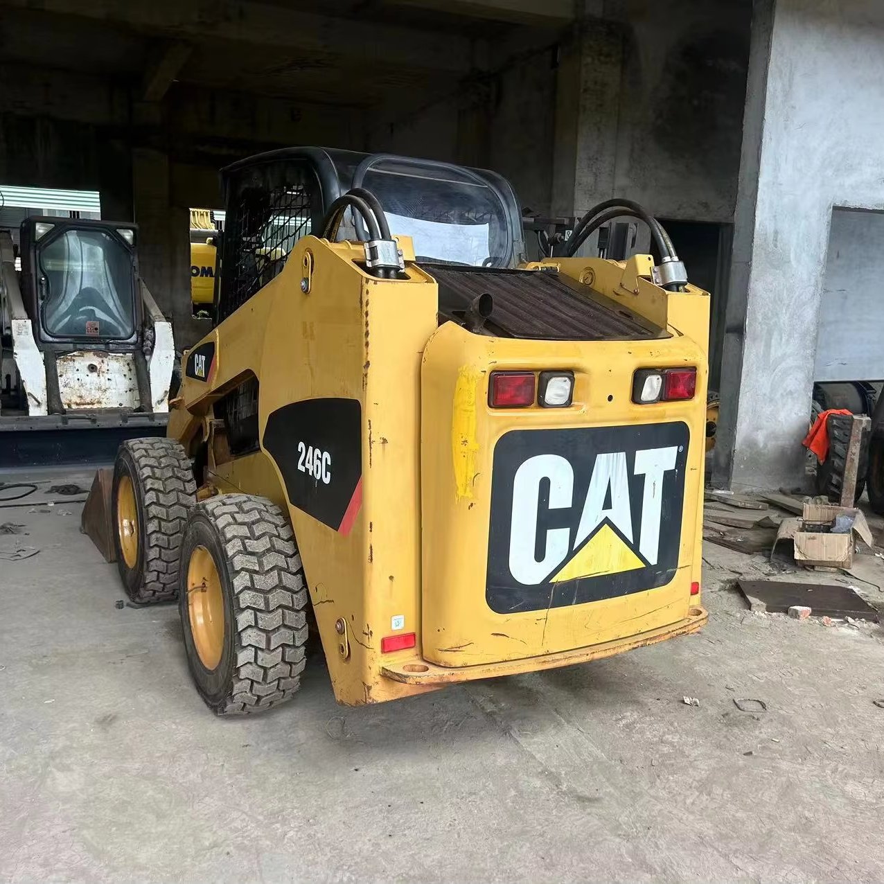 Used Caterpillar 246c Mini Skid Steer Loader Front Loader Used Small Bobcat Skid Steer Loader Bobcat S300 /s450 cheap price