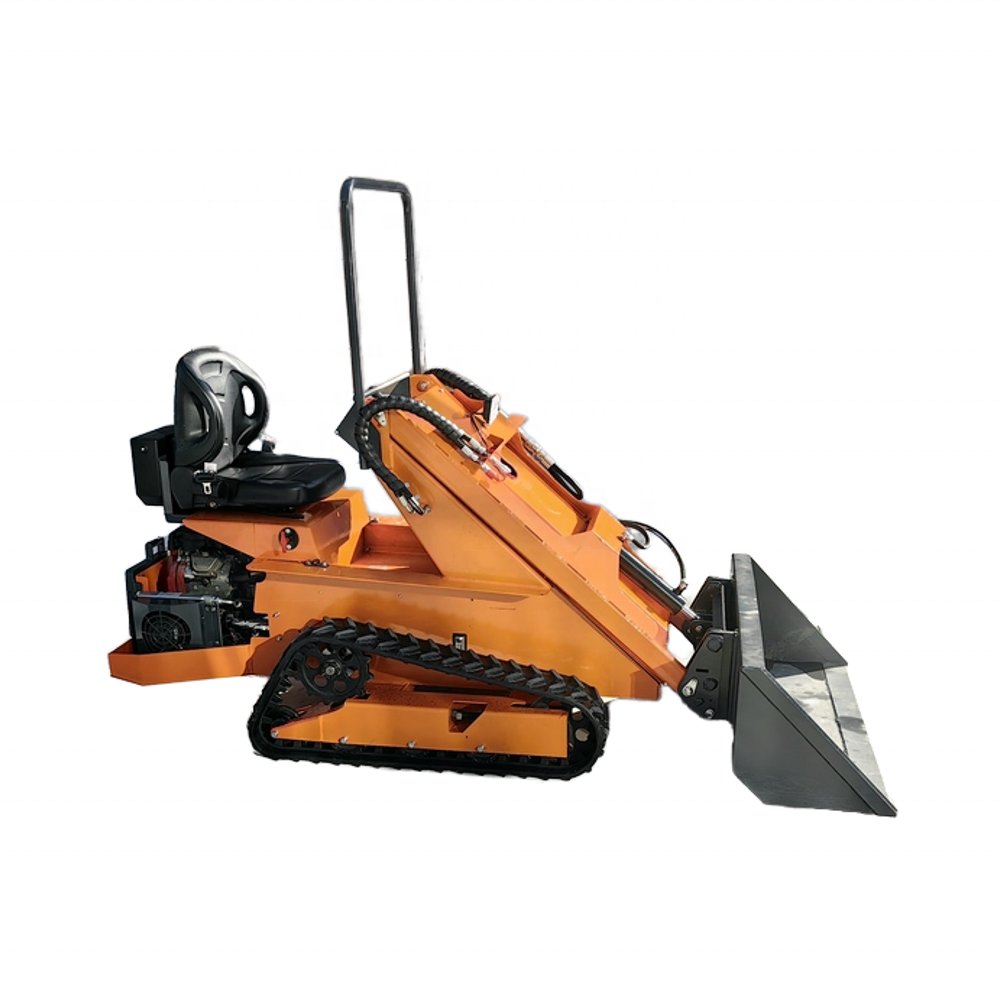 RIMA Front Loader Construction Machinery with 500kg Bucket Capacity Engine Core Component for Attachments Mini Skid Steer Loader