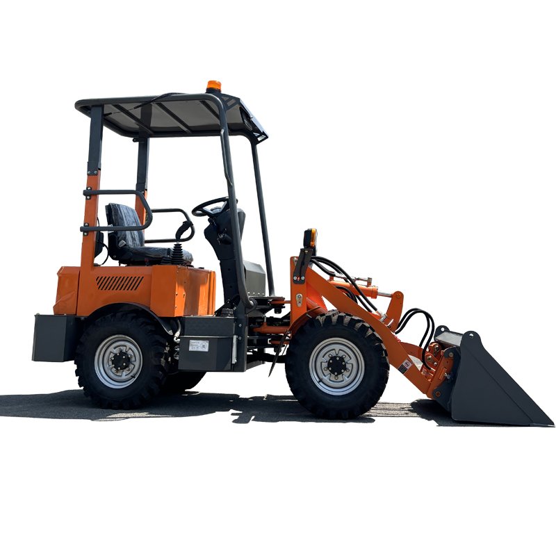Factory supply China 2024 hot selling small mini electric loader with long battery life on a single charge
