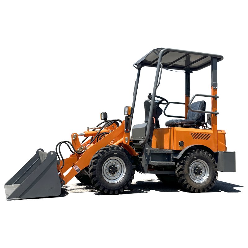 Factory supply China 2024 hot selling small mini electric loader with long battery life on a single charge
