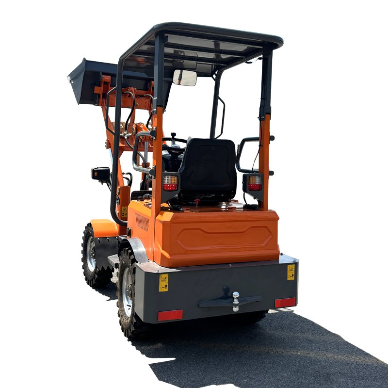 Factory supply China 2024 hot selling small mini electric loader with long battery life on a single charge