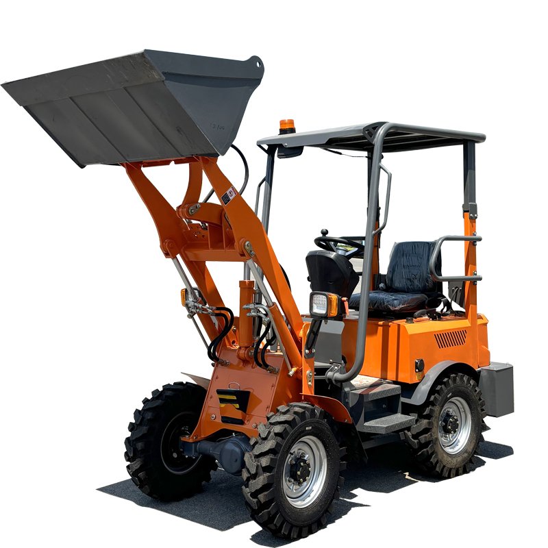 Factory supply China 2024 hot selling small mini electric loader with long battery life on a single charge