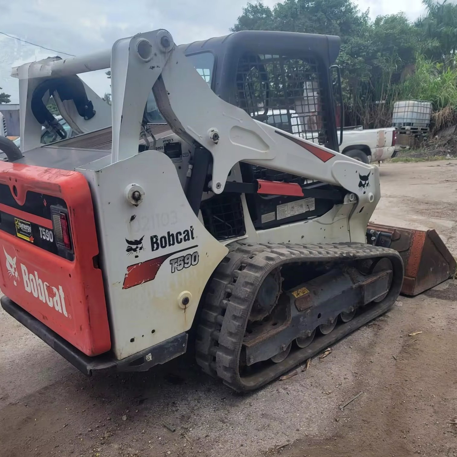 bobcat brand T590 used machine skid loader hot sale