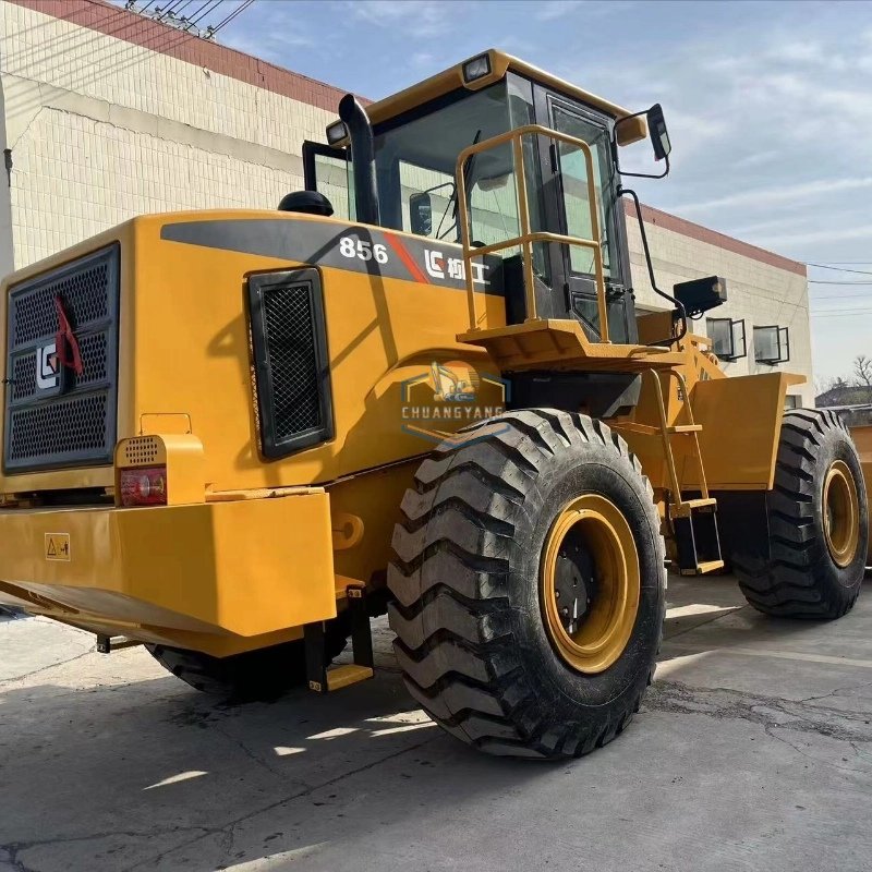 6 Ton Low Fuel Consumption Factory Price Loading Machine High Quality Used LiuGong 856 Mini Front Loader