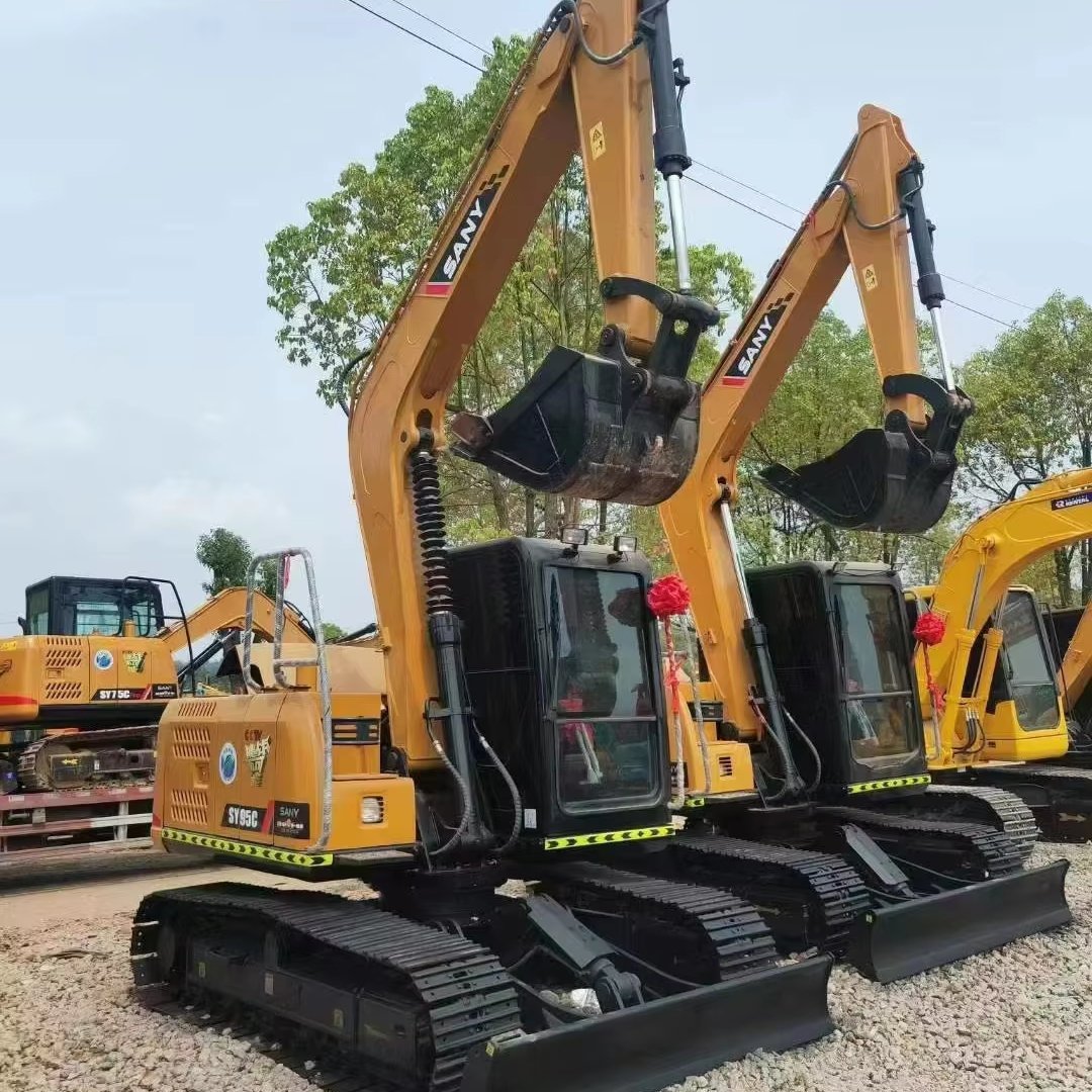 The Second-hand Sany SY95C Professional Excavator The Second-Hand Sany SY95C On Sale