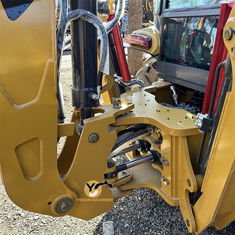 Yishun Stable Condition CAT420 Used Backhoe Caterpillar Loader Excavator for Construction