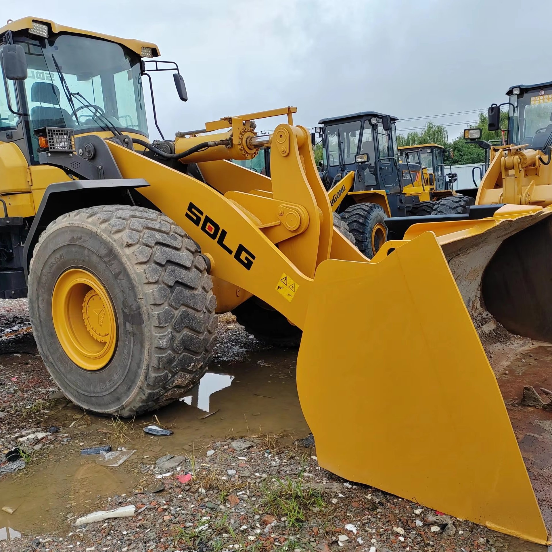 SDLG L968F heavy duty 6 ton loaders used loader SDLG L968F capacity 6t 6ton wheel loader