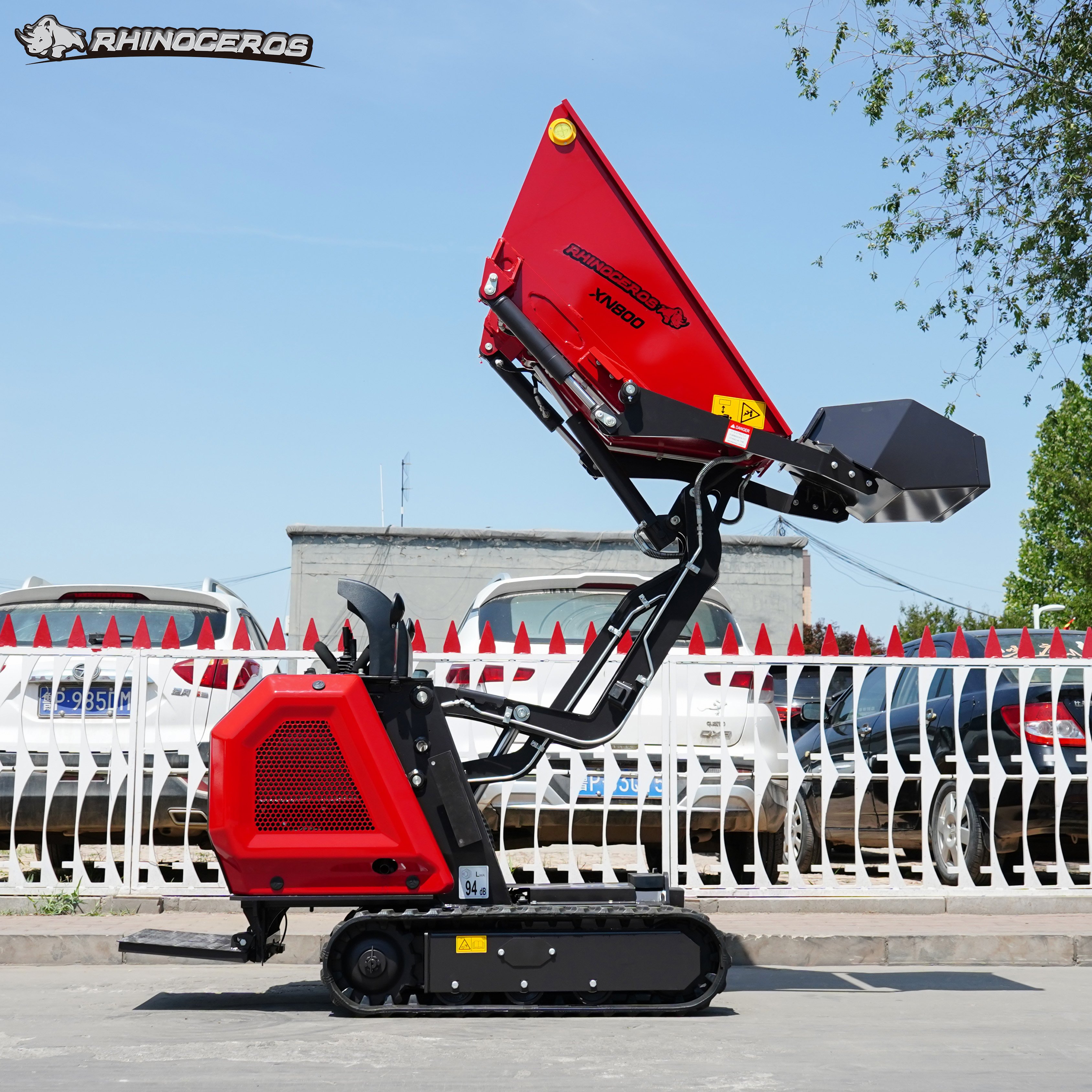 Mini Crawler Dumper Truck Used New Condition Motor Wheelbarrow Track Site Dumper Farm Work Mini Loader Core Engine Pump