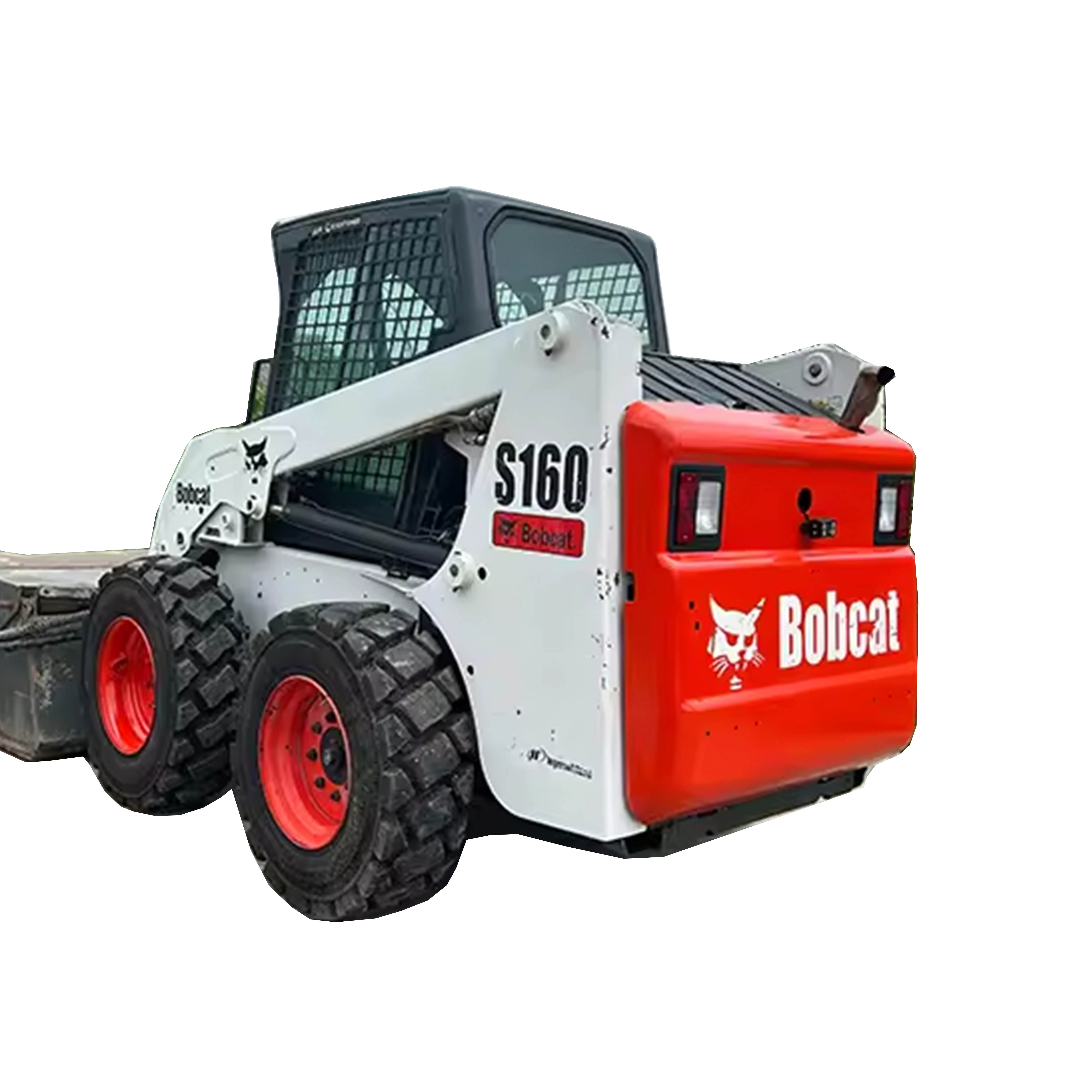 Used wheel skid steer loader with Kubota engine Crawler Loaders compact track loaders Bobcat S160 2.7 ton