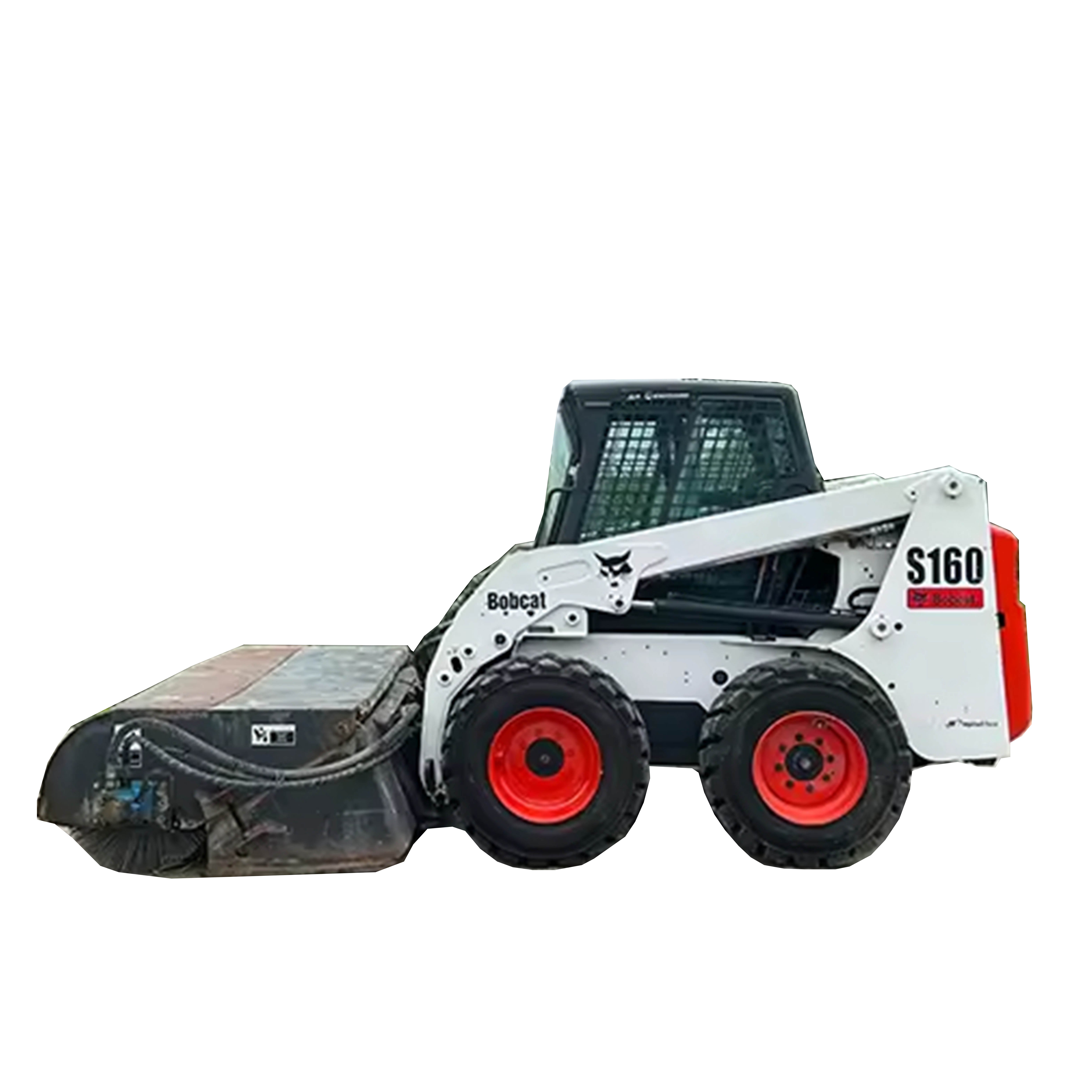 Used wheel skid steer loader with Kubota engine Crawler Loaders compact track loaders Bobcat S160 2.7 ton