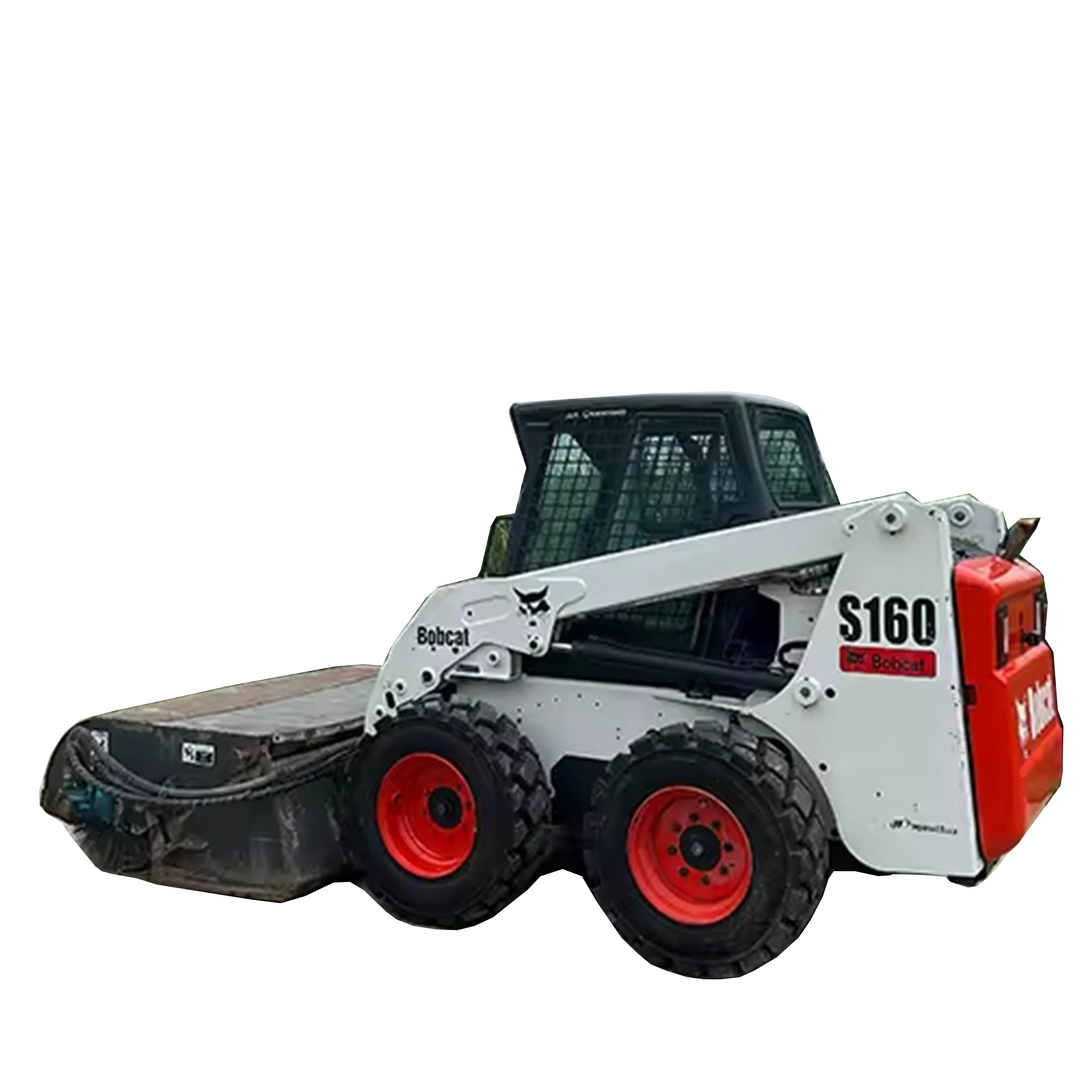 Used wheel skid steer loader with Kubota engine Crawler Loaders compact track loaders Bobcat S160 2.7 ton