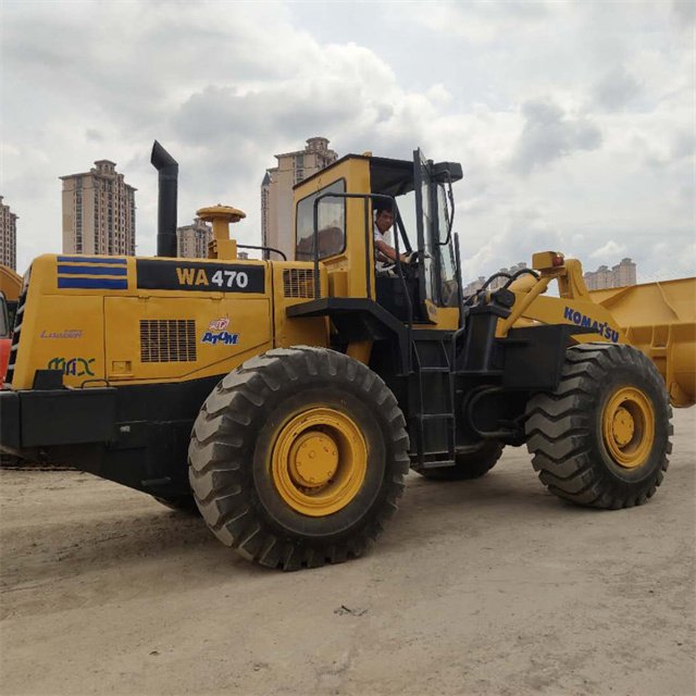 USED KOMATSU WA470-3 Loader For Sale, KOMATSU WA470-3 Loader in Cheaper Price