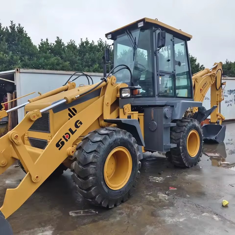 China second hand used LGB680 backhoe loader SDLG construction machinery earthmoving equipment
