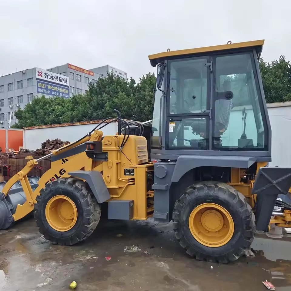 China second hand used LGB680 backhoe loader SDLG construction machinery earthmoving equipment