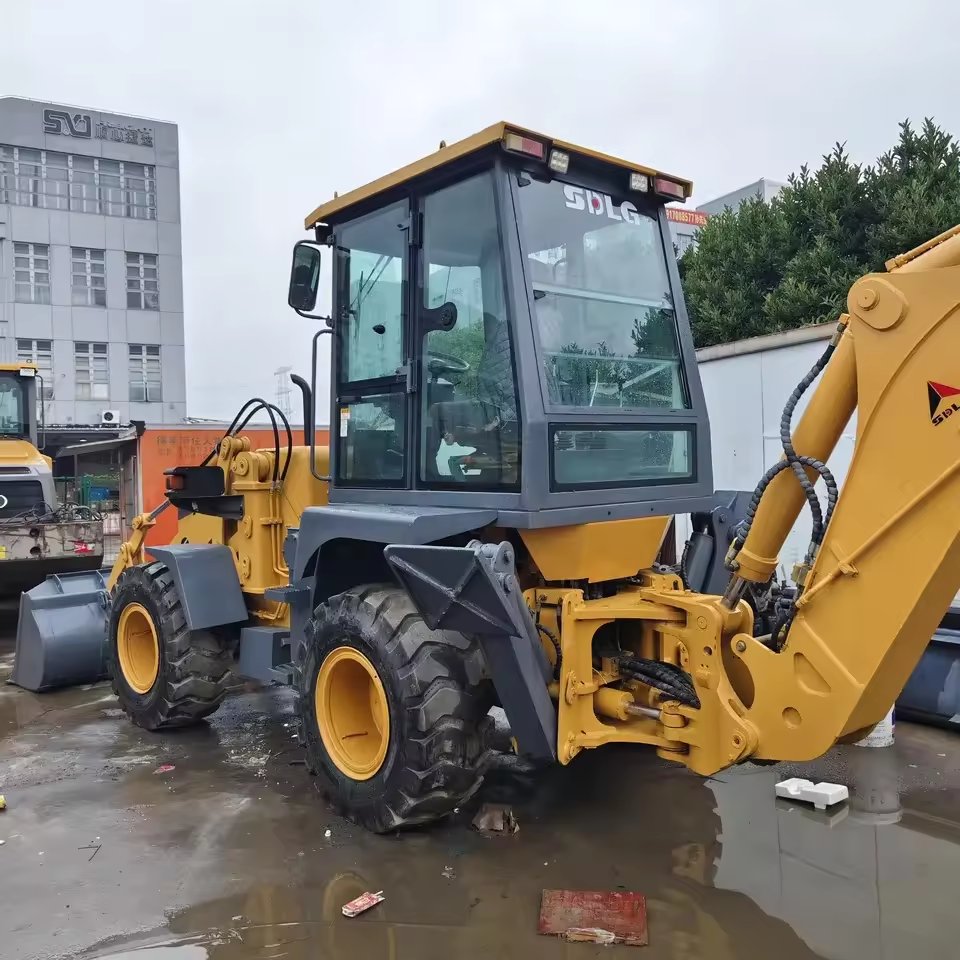 China second hand used LGB680 backhoe loader SDLG construction machinery earthmoving equipment