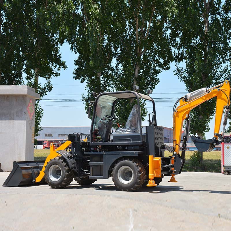 EPA Engine Backhoe Loader Manufacturer 4X4 Mini Backhoe Building Site Used Loader Mini Tractor Loader Backhoe