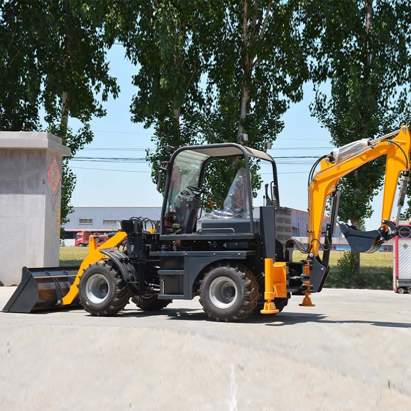 EPA Engine Backhoe Loader Manufacturer 4X4 Mini Backhoe Building Site Used Loader Mini Tractor Loader Backhoe