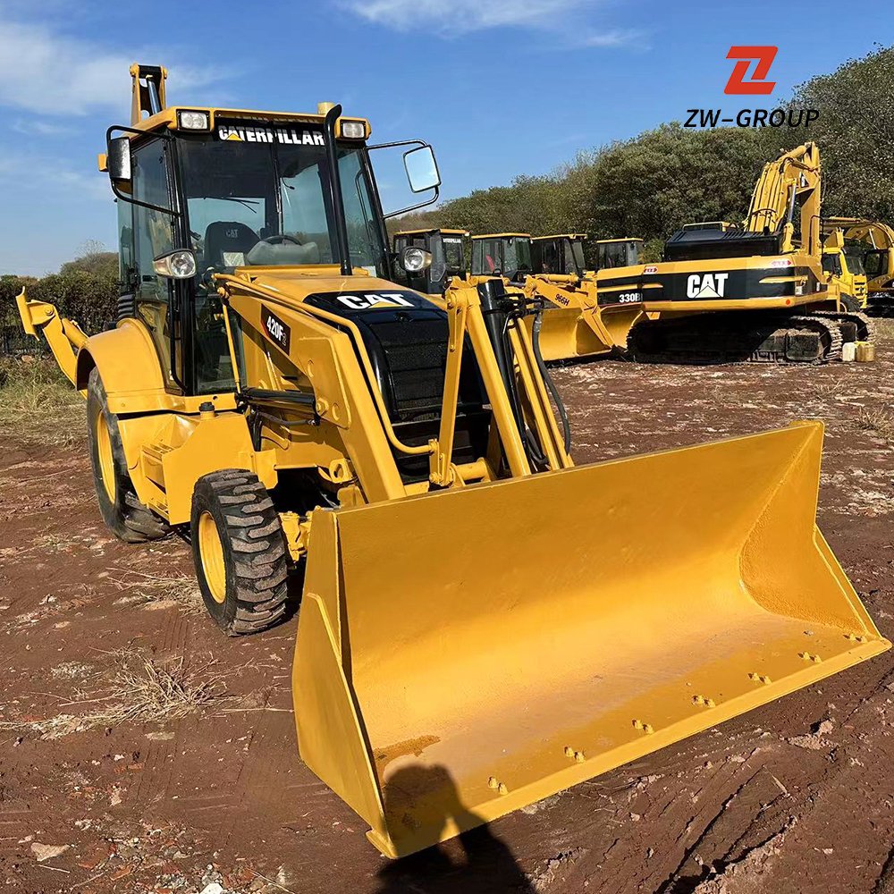 Japan Original Cat 420f Backhoe Loader Caterpillar 420f 420e Backhoe Loader for sale