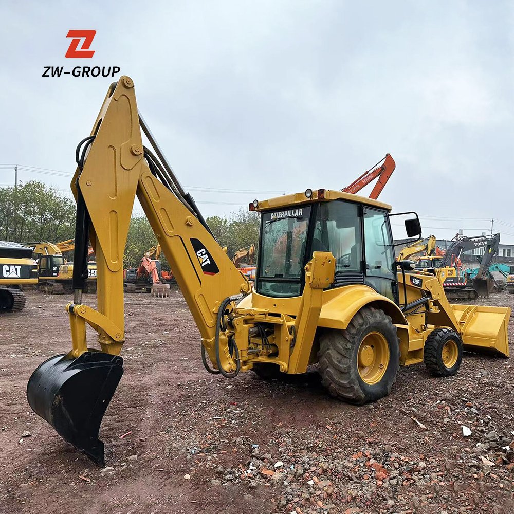 Japan Original Cat 420f Backhoe Loader Caterpillar 420f 420e Backhoe Loader for sale