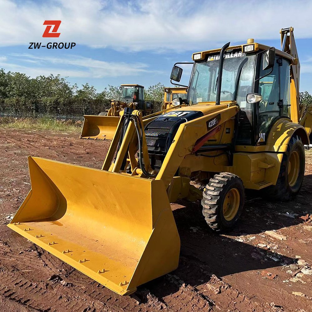 Japan Original Cat 420f Backhoe Loader Caterpillar 420f 420e Backhoe Loader for sale