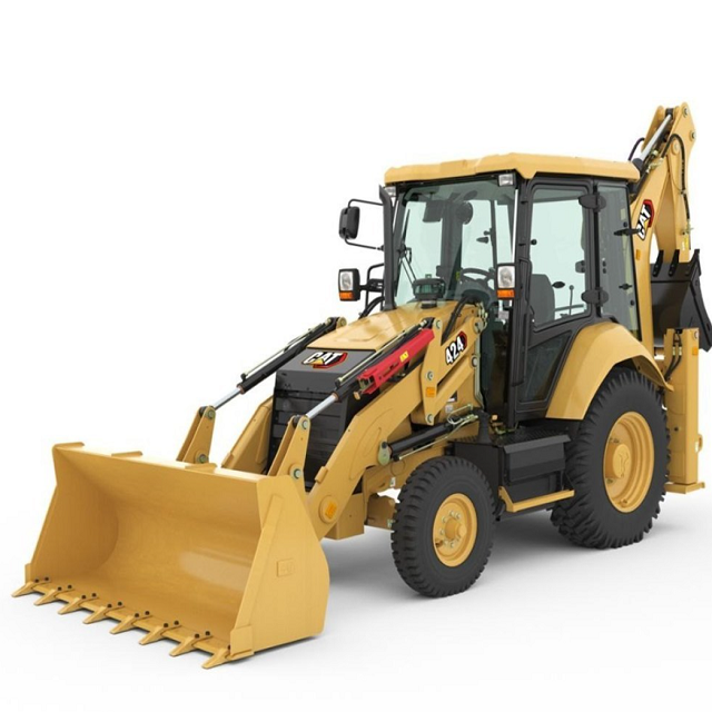 Backhoe Loader Hot Sale CAT Backhoe Loader Construction Equipment 8 Ton 10 Ton High Efficiency Backhoe Loader
