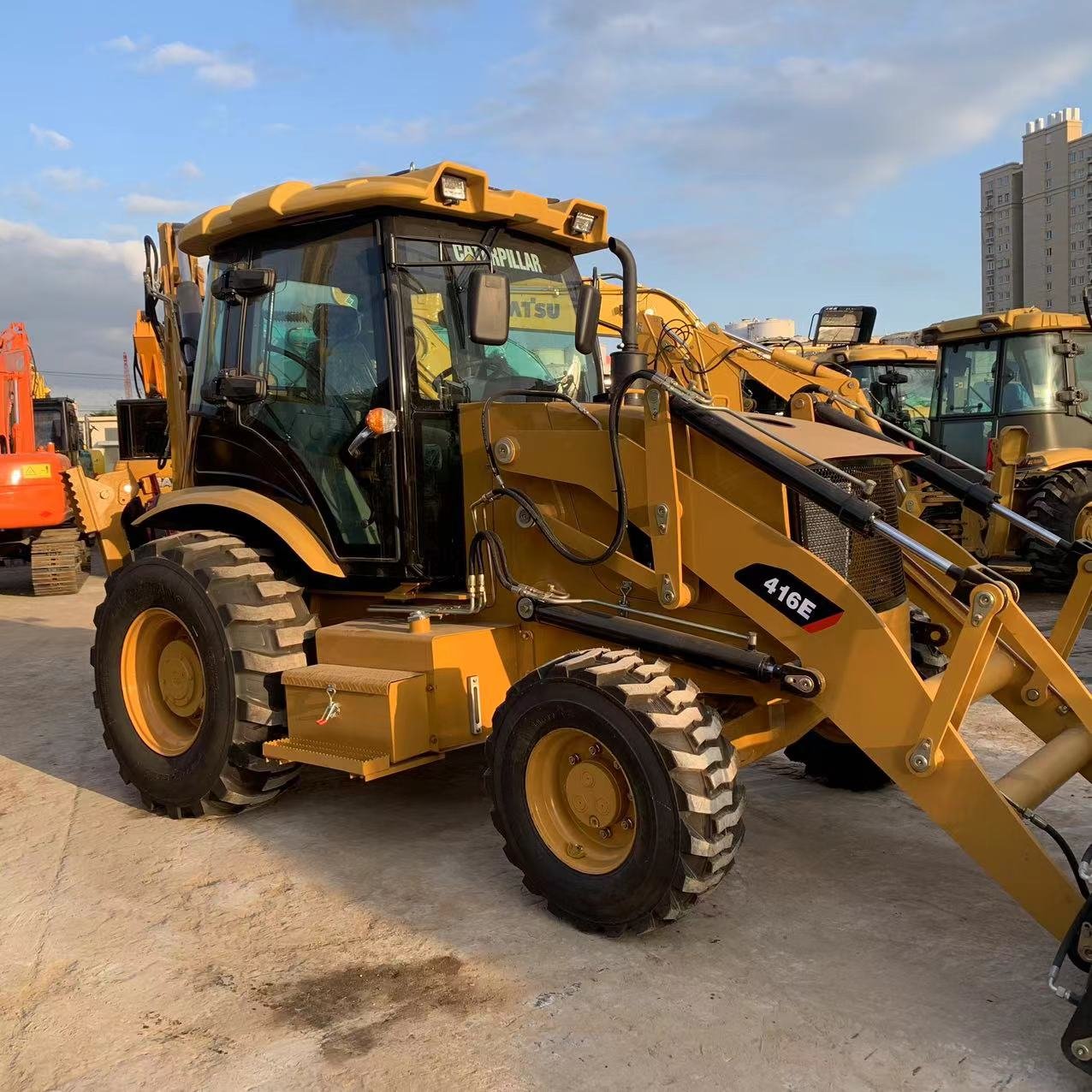 2022 CATERPILLAR 416F 420F Factory price backhoe cat backhoe loader used machinery caterpillar backhoe loader good condition