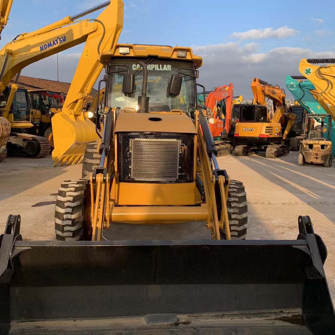 2022 CATERPILLAR 416F 420F Factory price backhoe cat backhoe loader used machinery caterpillar backhoe loader good condition