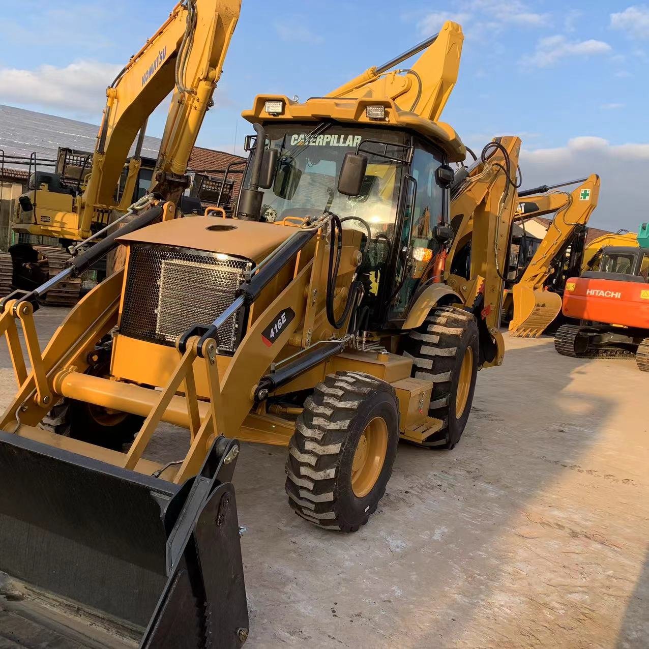 2022 CATERPILLAR 416F 420F Factory price backhoe cat backhoe loader used machinery caterpillar backhoe loader good condition