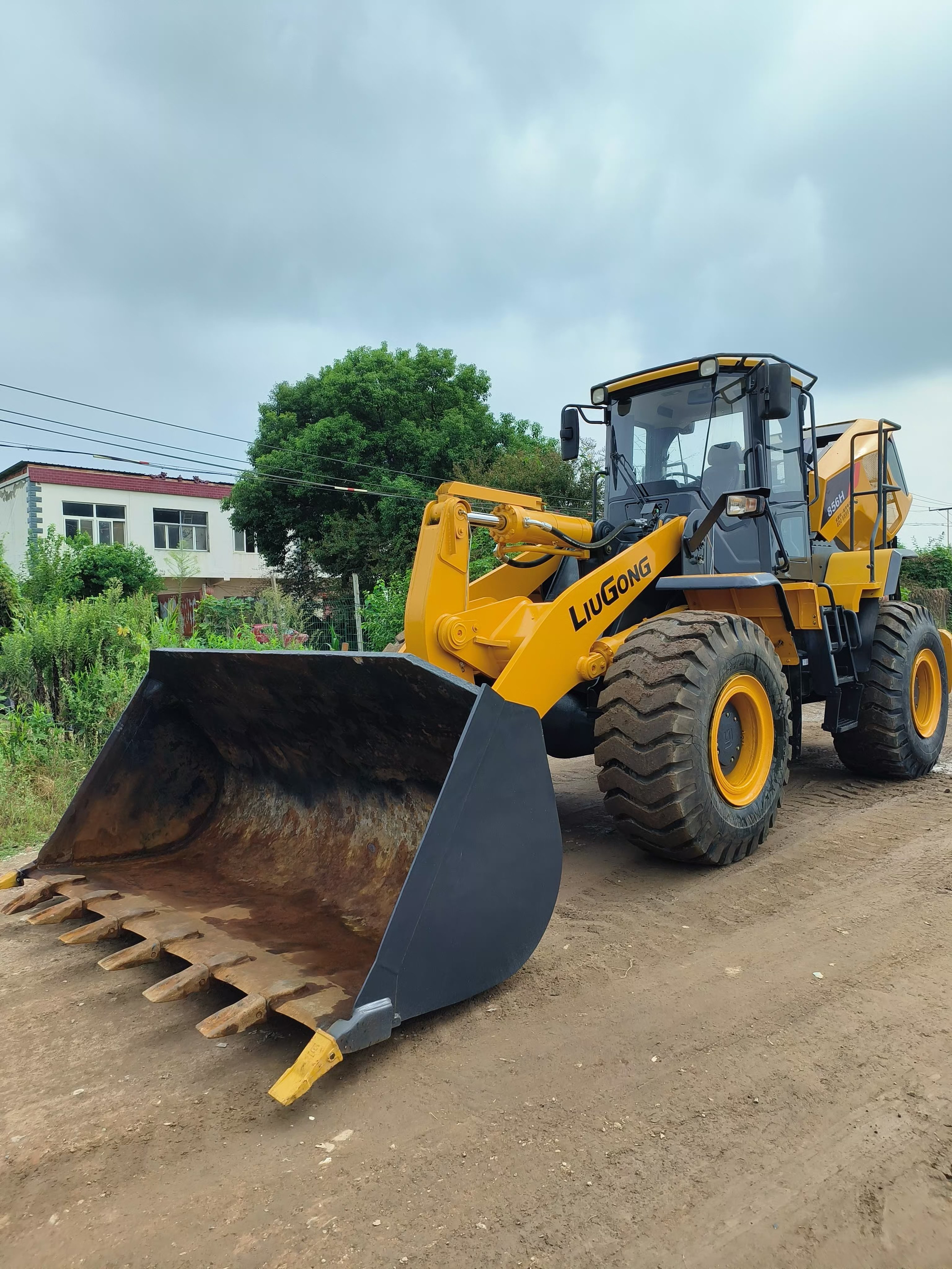 used Liugong 856H China multifunction small articulated towable backhoe loader mini used backhoe loader with best price