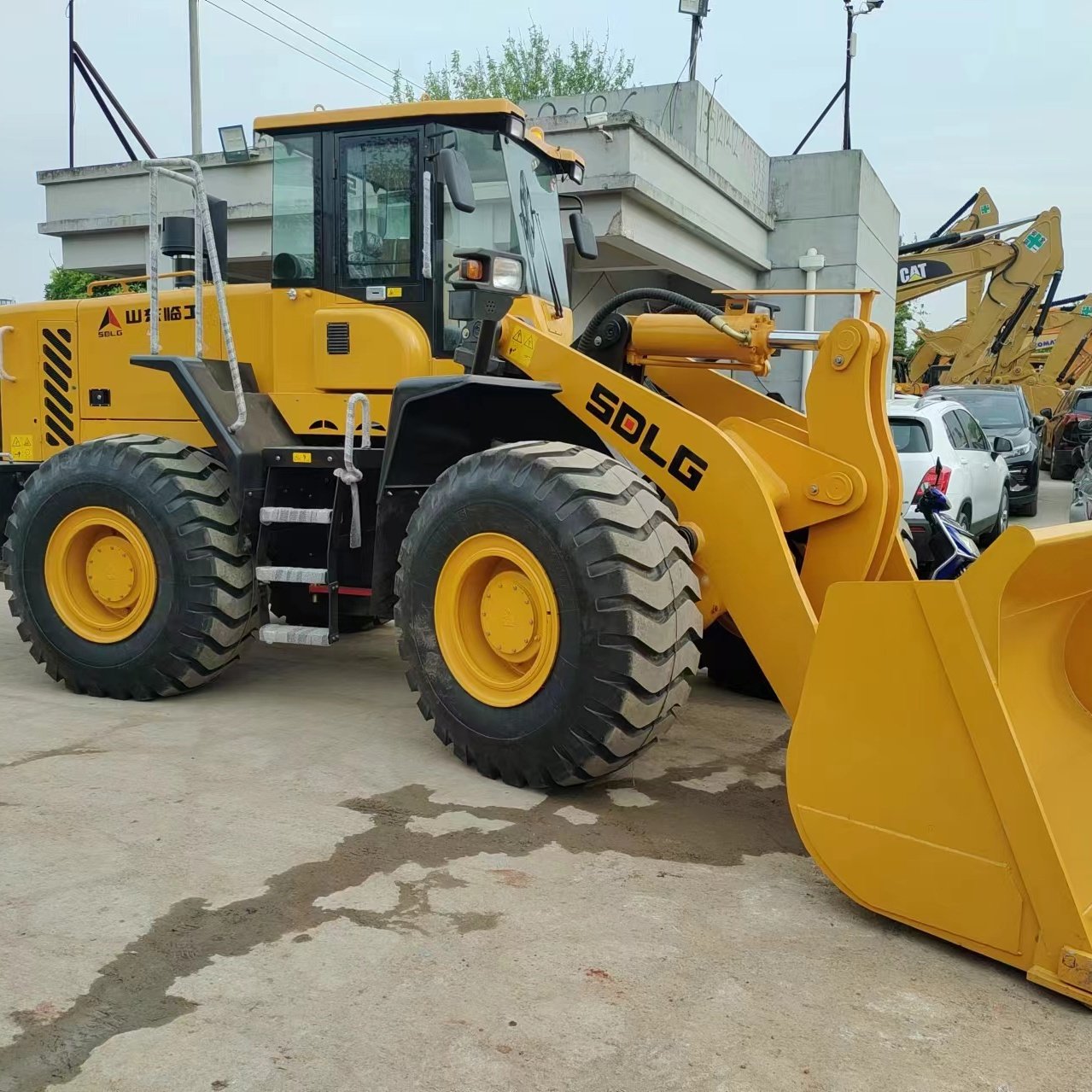 China Yiwu Used Machinery Market Lingong Loader LG956L LG936L LG955F Lingong 5 ton loader cheap sale