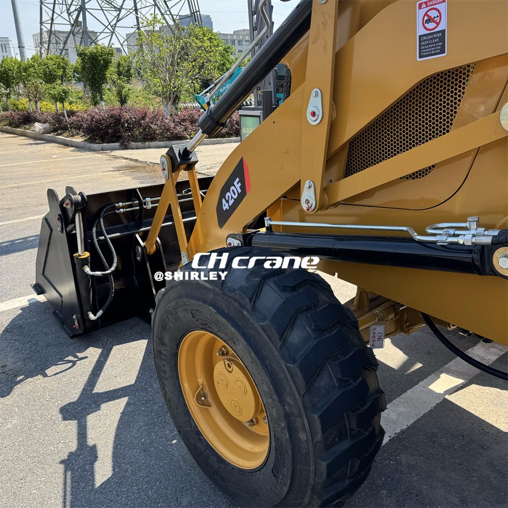 Hot selling used used cat 420f backhoe loader on sale cat 420e 420f backhoe loader high quality low price