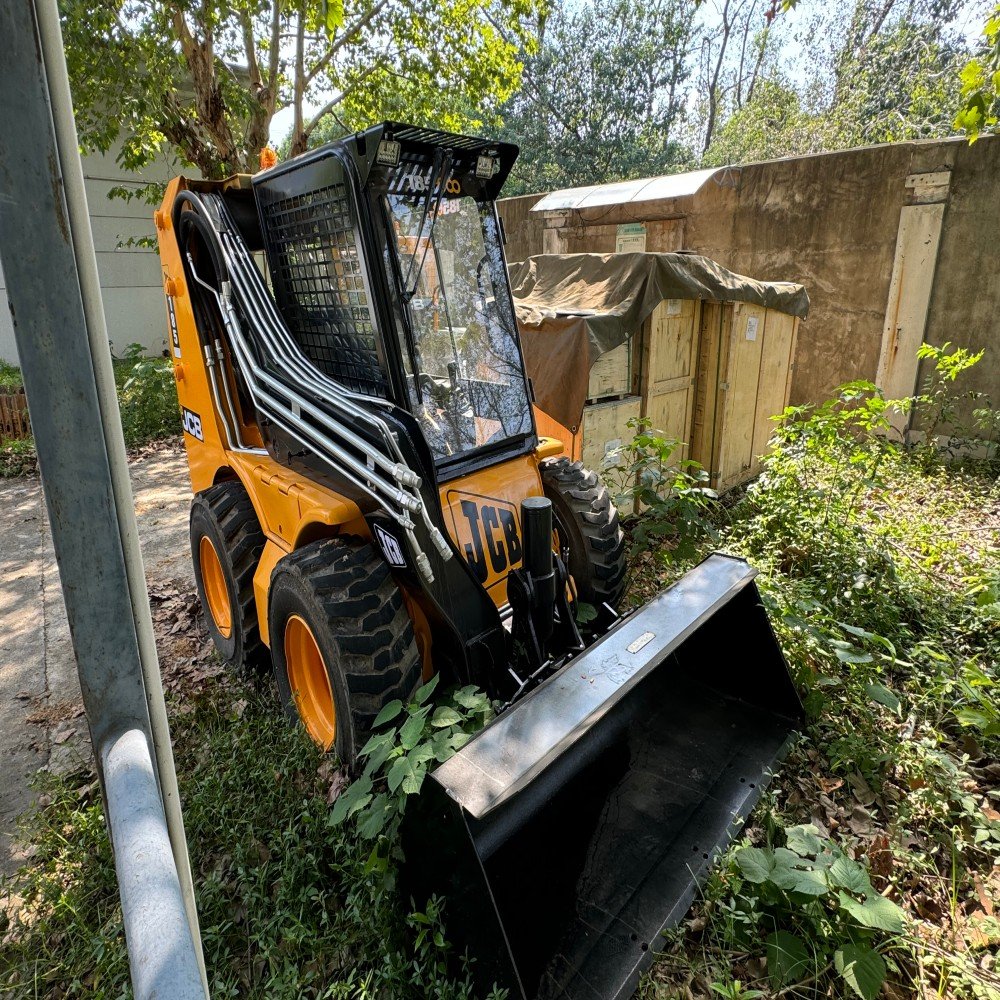 Used Mini JCB S185 Skid Steer Loader with 95% New Components 2-3 Ton Small Backhoe Kubota Engine CE Certified for Farms
