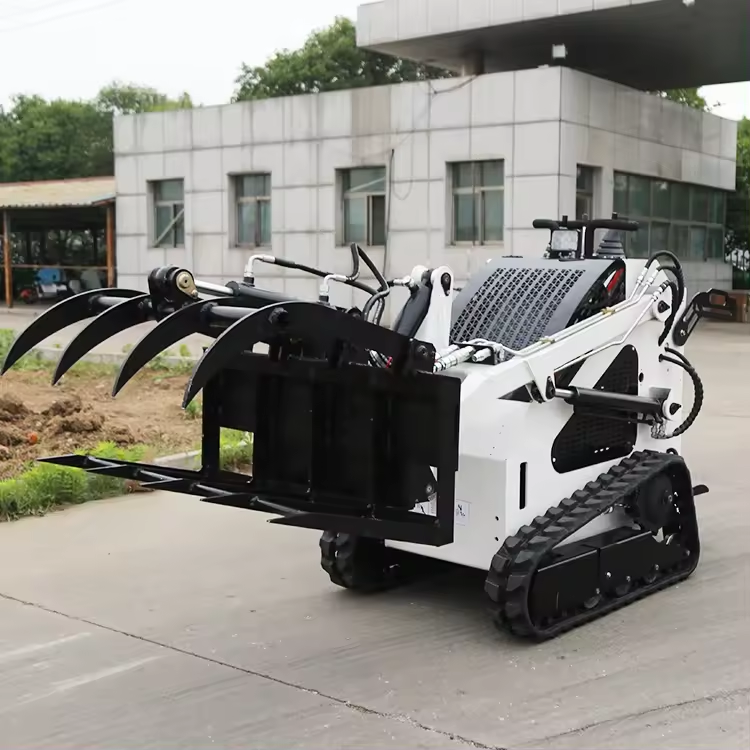 High Quality Wholesale Crawler Type Mini Skid Steer loader Small Wheel Type Skid loader For Sale
