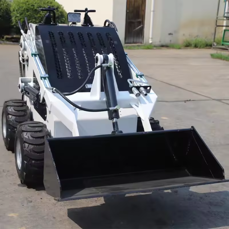 High Quality Wholesale Crawler Type Mini Skid Steer loader Small Wheel Type Skid loader For Sale