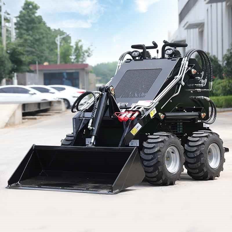 High Quality Wholesale Crawler Type Mini Skid Steer loader Small Wheel Type Skid loader For Sale