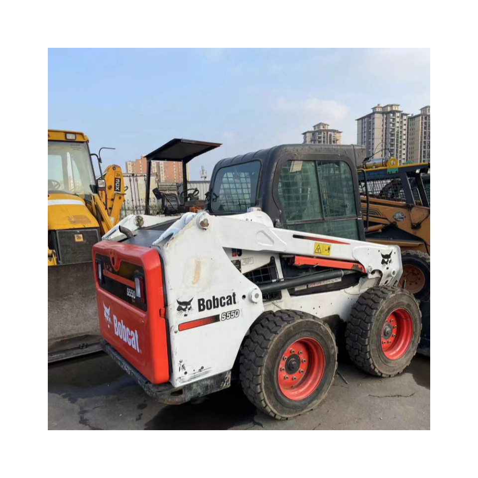 Good Condition Used Bobcat S550 Skid Steer Wheel Loader High Quality S450 T300 S510 Construction Mini Loader For Sale