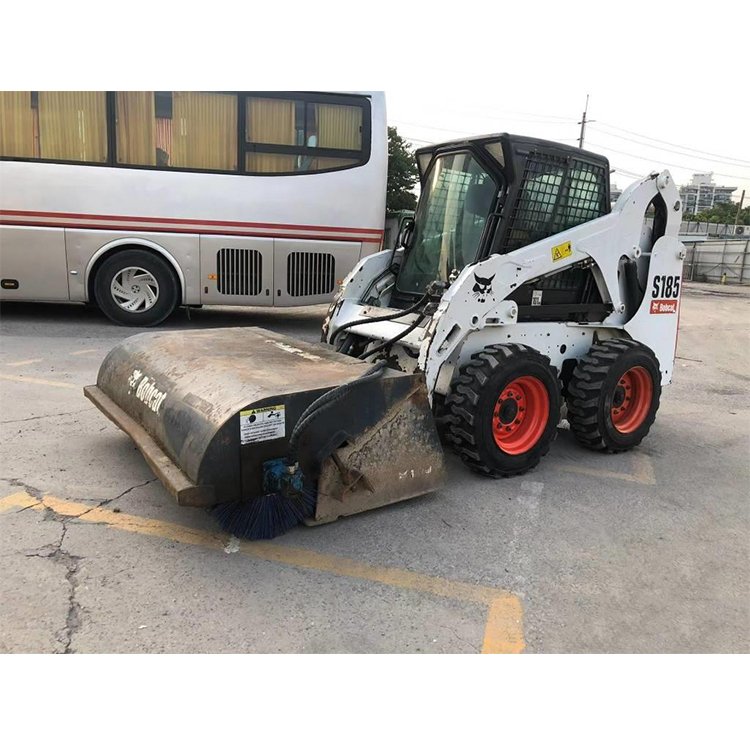 BOBCAT Used S185 Bobcat Skid Steer Used Cheap Prices Mini Skid Loaders for Sale Bobcat Pump Provided Used Cane Loader Engine FPT