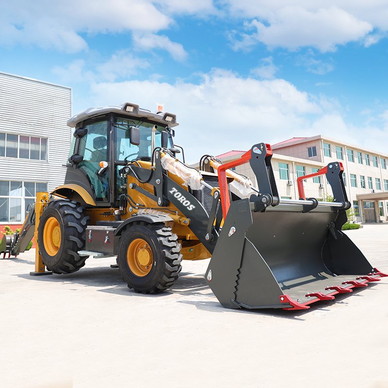 EURO5 EPA engine Diesel backhoe loader 4x4 China Small Mini excavadora loaders farm used Backhoe Loader for Sale