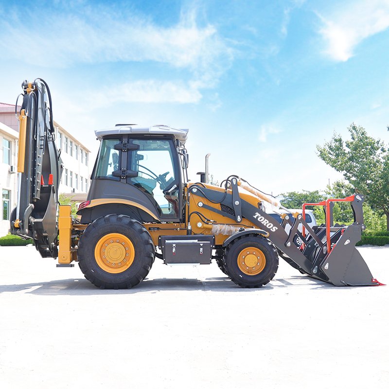 EURO5 EPA engine Diesel backhoe loader 4x4 China Small Mini excavadora loaders farm used Backhoe Loader for Sale