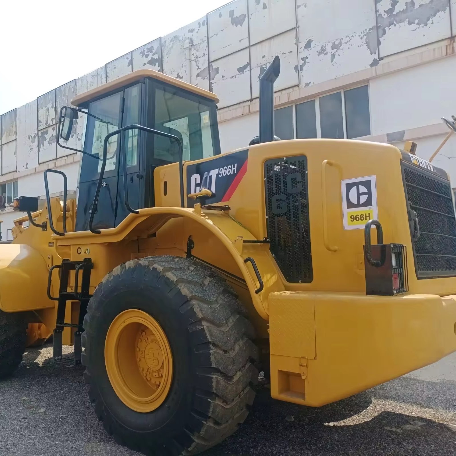 Chinese factory high quality used loader CAT 966H for sale with low price
