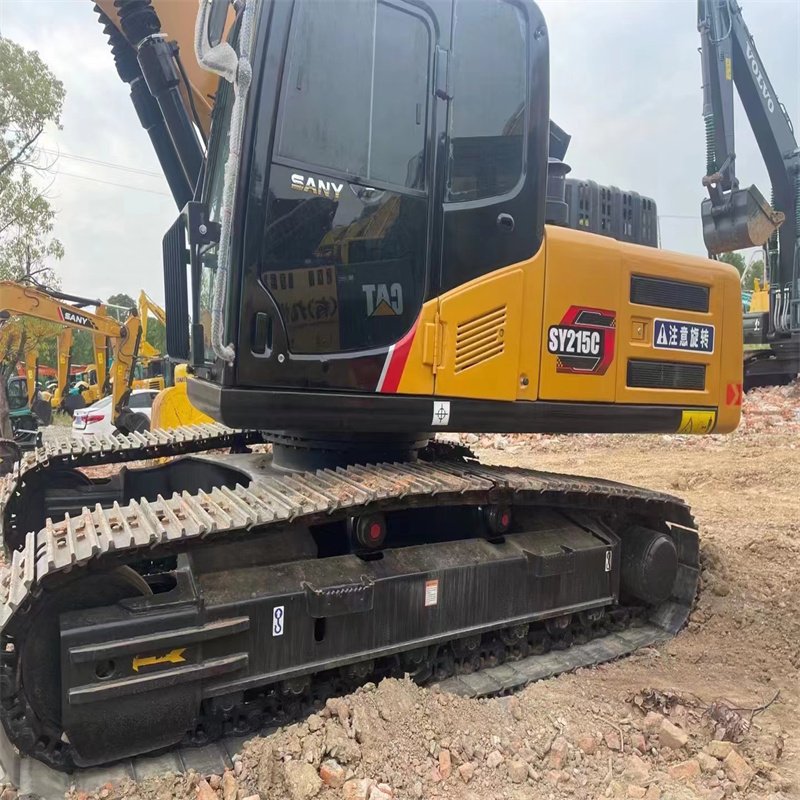 SANY 215 Used Backhoe Loader In China Used SY215 Retro Excavator