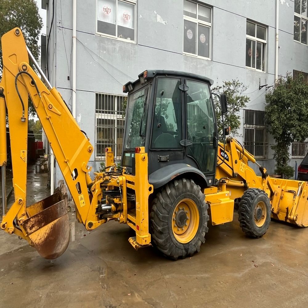 High Work Efficiency Used Caterpillar 420F Backhoe Loader 3 Ton Load Capacity Farm Use Core Components Engine Motor Pump Gearbox