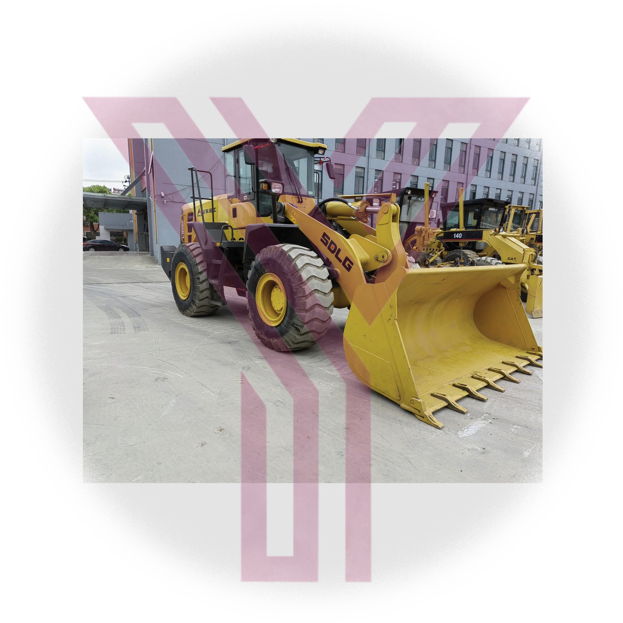 SDLG 956l 956f used Wheel Loader Agriculture Loading Machine Provided Original SDLG china 2019 Yellow 3m 5000 Kg