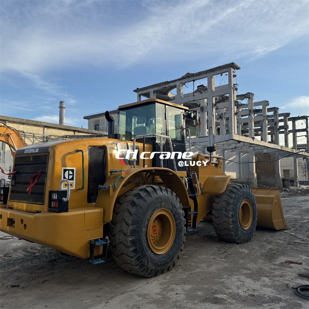 Used front loader cat 966 966h wheel loader Second hand CAT 966H 966G 938E 938G 980H wheel loader in stock