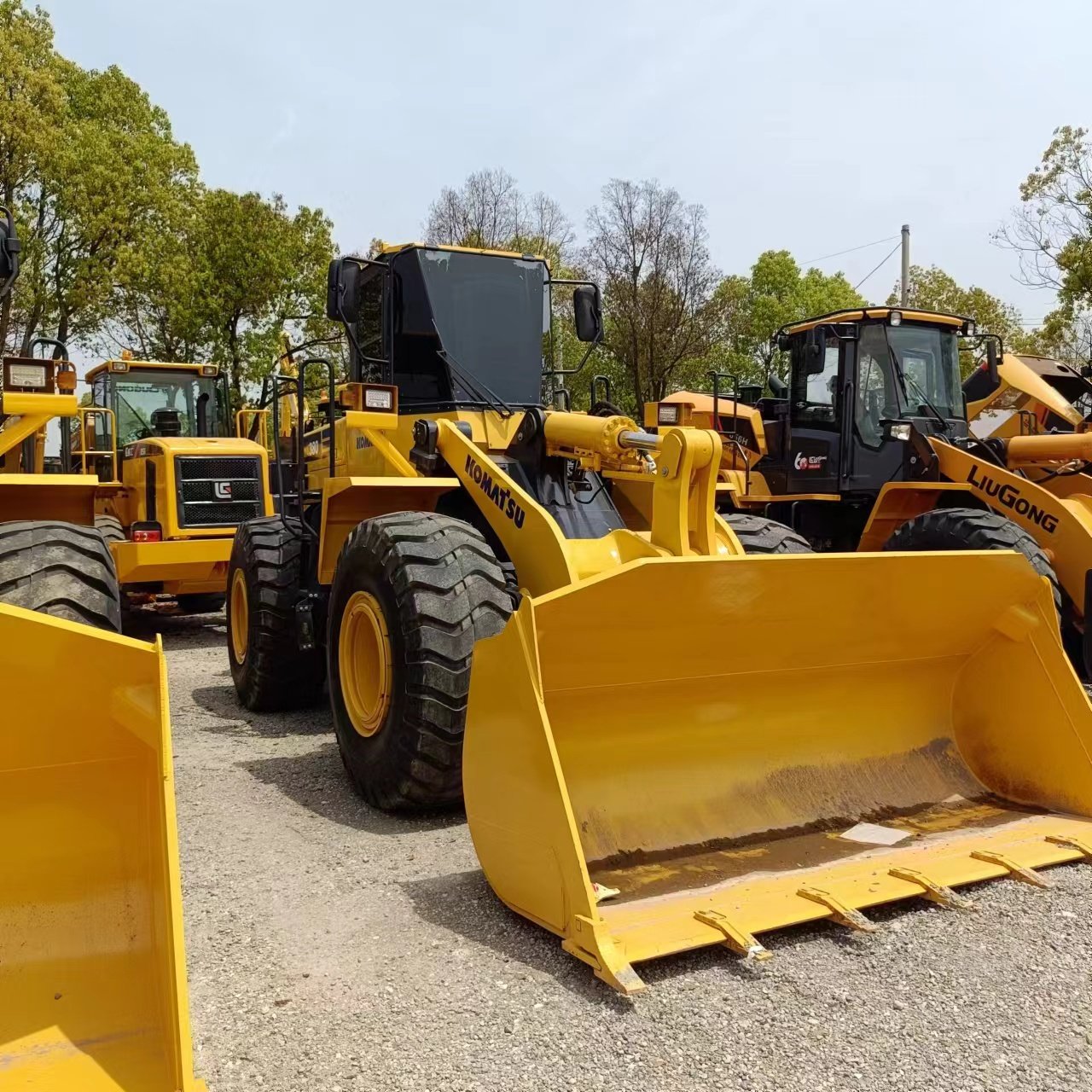 2023 Front loader loders Komatsu WA380 wheel loader for sale Used komatsu 380 320 100 470 loaders Komatsu 320